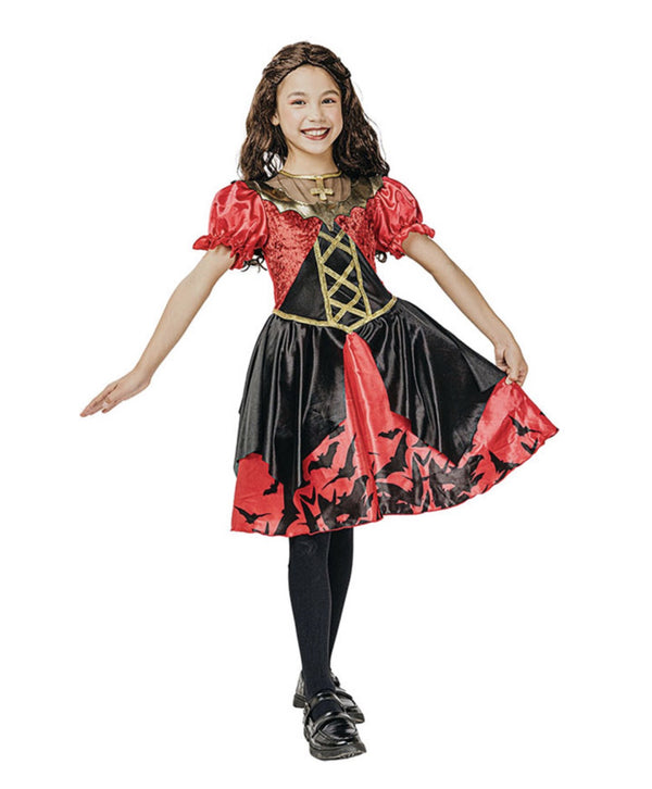 VAMPIRESS GIRL COSTUME CONTAINS DRESS